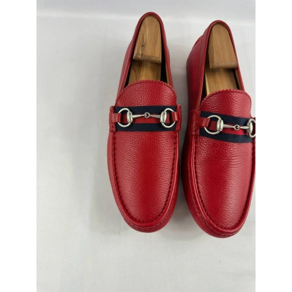 Gucci red leather